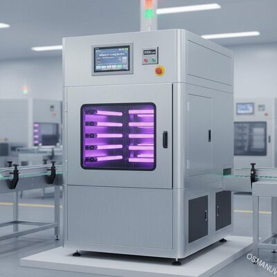 Machine de durcissement UV efficace avec système de contrôle PLC durée de vie 8000h