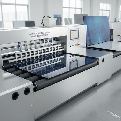 Machine de revêtement de verre à rouleaux de film AR de précision avancée