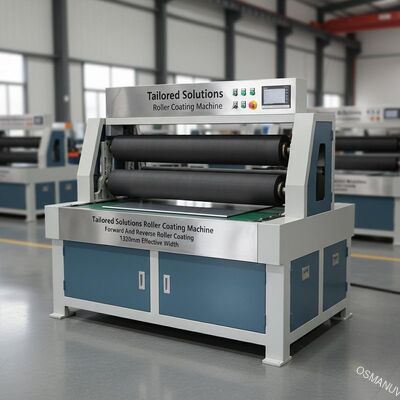 Machine de revêtement à rouleaux à haute précision et à recul 1320 mm de largeur effective
