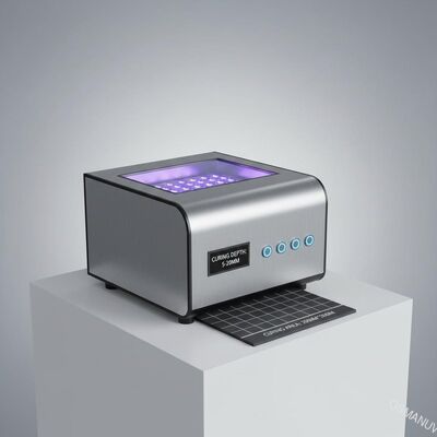 Machine de durcissement UV LED efficace Profondeur de durcissement 5-20 mm Zone de durcissement 200 mm * 200 mm