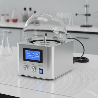 Machine d'enduction par centrifugation compacte Solution fiable et efficace Résistance à l'eau et à l'huile