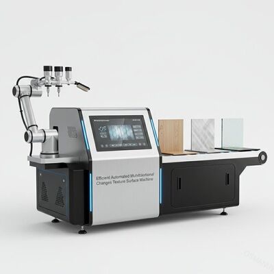 Machine de surface de changement de texture multifonctionnelle automatisée efficace