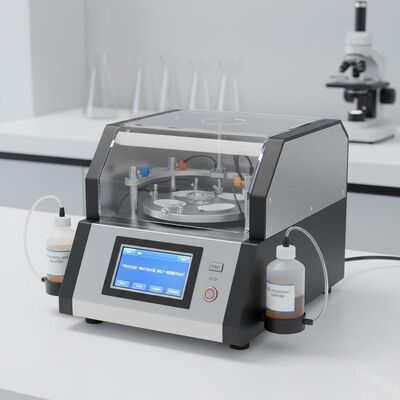 Essai de vaisselle avec un instrument de revêtement par centrifugation de fibres, résistant à l'eau et à l'huile