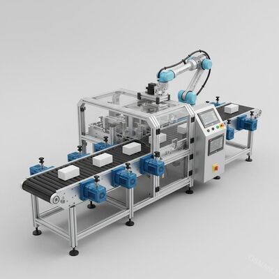 Machine à bande transporteuse automatique avec système de manutention de matériaux au servo-moteur