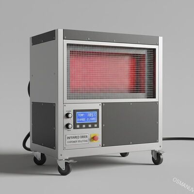 Séchoirs infrarouges avec température de chauffage de 0 à 200 °C selon les exigences du client