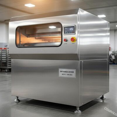Machine de séchage infrarouge avec construction en acier inoxydable Température de l'air 0-200C