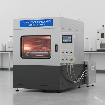 Système de durcissement de la consommation électrique de 1000 W avec contrôle PLC professionnel