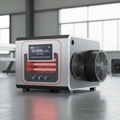 Machine de séchage infrarouge haute performance pour un volume d'air de 0 à 9999 m3/h