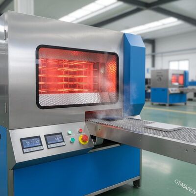 Machine de séchage infrarouge industrielle Séchage plus rapide Consommation d'énergie moindre