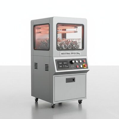 Machine de séchage infrarouge de qualité industrielle de capacité 50 kg Conception permettant d'économiser de l'espace