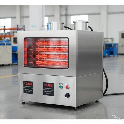 Machine de séchage infrarouge industriel avec temps de chauffage 0-999s et température de l'air 0-200C
