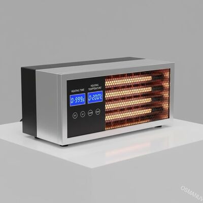 Temps de chauffage de 0 à 999 s et température de chauffage de 0 à 200 °C