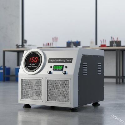 Appareil de chauffage infrarouge de 50 kg à une température de chauffage de 0 à 200 °C