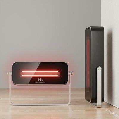 Appareil de chauffage infrarouge horizontal/vertical avec un niveau sonore ≤ 75 dB
