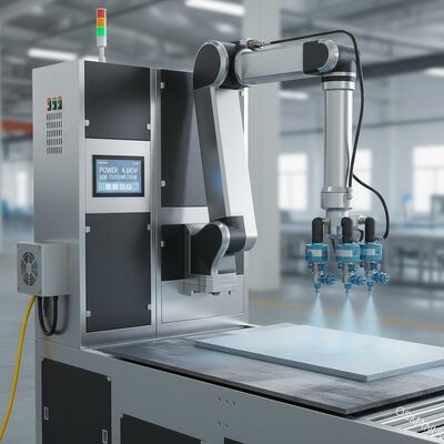 Pour les plaques d'acier, le silicate de calcium 4.6KW fournisseur d'alimentation machine de revêtement par pulvérisation pour revêtement durable taille personnalisée