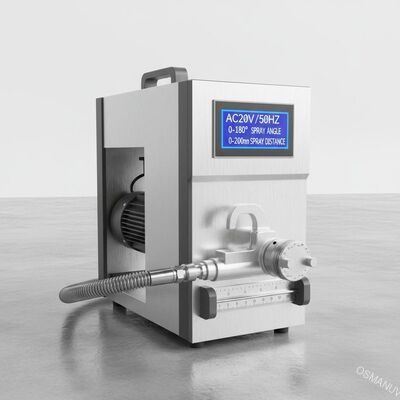 Machine de revêtement par pulvérisation AC220V/50HZ avec angle de pulvérisation de 0 à 180° et distance de pulvérisation de 0 à 200 mm