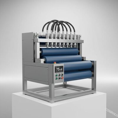 Équipement de revêtement à rouleaux de 75 dB pour équipement industriel de revêtement par pulvérisation