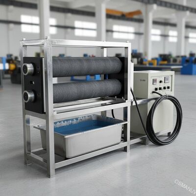 Équipement de revêtement à rouleaux de 2 kW 220V 50 Hz avec alimentation en matière de revêtement de peinture