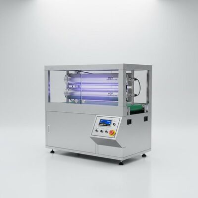 Machines de durcissement UV à procédé simple avec 2 ampoules à mercure américaines WQP 3 KW
