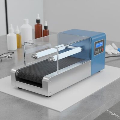 Vitesse 0-15m/min Machine de durcissement UV pour adhésifs et colle 480 mm Largeur d'exposition effective