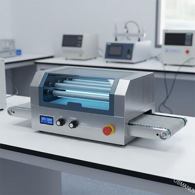 Machine de durcissement UV de longueur efficace de 300 mm avec durcissement et tension d'alimentation 380V 50HZ