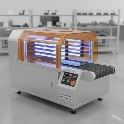 Machine de durcissement UV de longueur efficace de 300 mm pour une carte de finesse de 1,5 mm