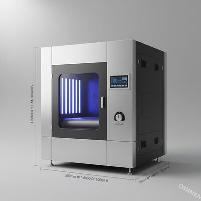 Machine de durcissement UV à commande PLC 0,2-50 mm Épaisseur de durcissement 500 mm * 600 mm * 1000 mm Dimensions
