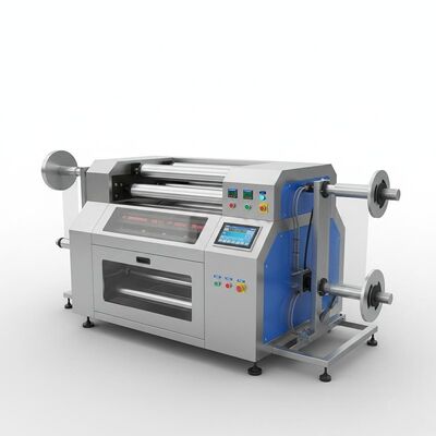 Machine de laminage de film chauffant électrique de 1600 mm de large avec rebobinage automatique