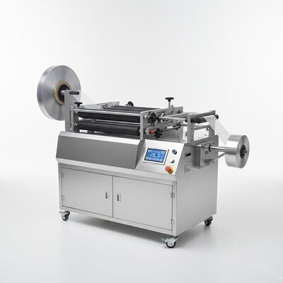 Équipement de revêtement par film en acier inoxydable avec vitesse de stratification de 0 à 30 m/min