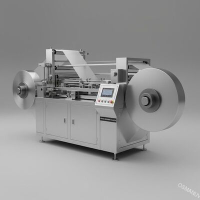 Machine de laminage de film avec une capacité de tension de 380V/50HZ et un grand diamètre de rebond