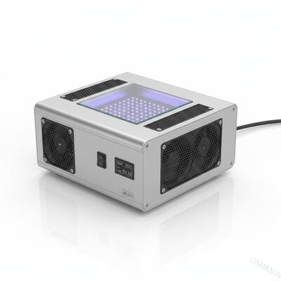 Machine de durcissement par refroidissement à l'air à LED UV pour une surface de durcissement de 200 mm*200 mm avec alimentation AC220V