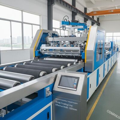 L'automatisation avancée des solutions sur mesure ligne de revêtement de ferraille largeur effective 1320 mm