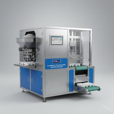 Haute fiabilité 0,95 kW consommation d'énergie Machine automatique de revêtement de moulage de pâte