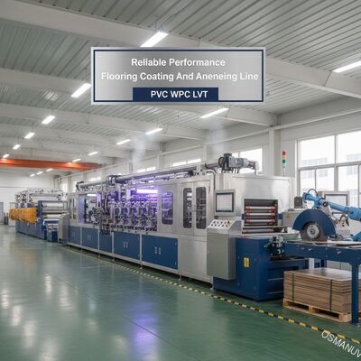 Performance fiable de l'ingénierie de précision revêtement de sol et ligne de recuit pour PVC WPC LVT