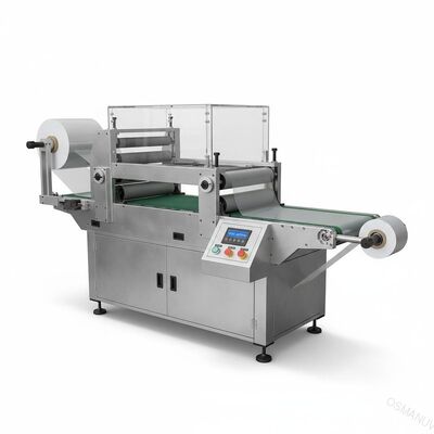 1-20m/Min Vitesse de transport Machine de laminage de film 500mm Longueur 0-1320mm Largeur de travail Pour la carte de feuille de plastique acrylique
