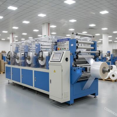 Machines de laminage de film à remontage automatique à grande vitesse