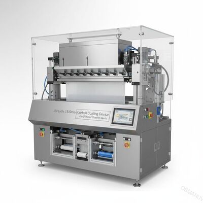 Dispositif polyvalent de revêtement de rideau de 1320 mm pour différents besoins de revêtement