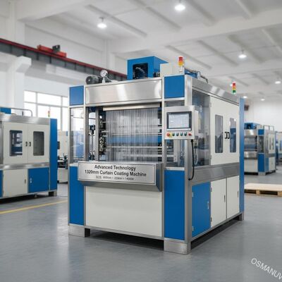 Technologie avancée Machine de revêtement de rideau de 1320 mm Taille 6000 mm × 2200 mm × 1400 mm