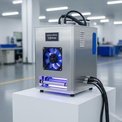 Méthode de refroidissement Refroidissement à l'air Machine de durcissement à LED ultraviolette à vitesse de durcissement de 1 à 10 m/min