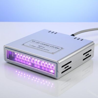 Machine de durcissement UV LED en alliage d'aluminium pour une profondeur de durcissement de 5 à 20 mm Longueur d'onde de 365 nm