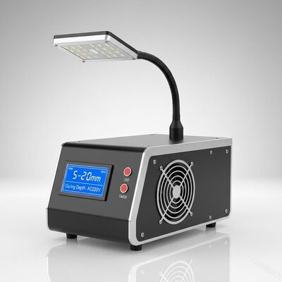 Profondeur de durcissement de 5-20 mm UV LED Machine de durcissement par refroidissement à l'air