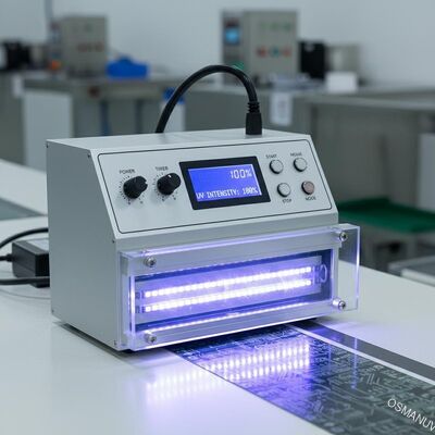 Système de durcissement UV LED à haute vitesse avec commande manuelle pour l'industrie