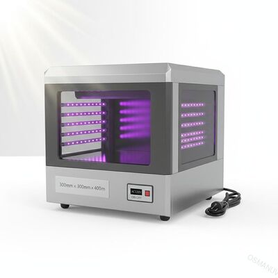 Machine de durcissement à LED ultraviolette de 5 mm de profondeur 300 mm*300 mm*400 mm Pour alimentation AC220V