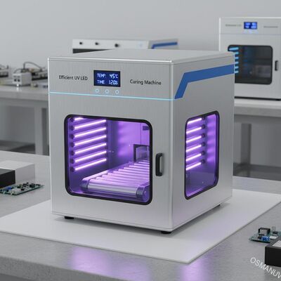 Machine de durcissement UV LED efficace avec une capacité lumineuse de 300 mm*300 mm*400 mm