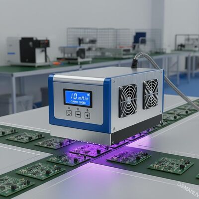 1-10m/min Vitesse de durcissement Système de durcissement UV LED Refroidissement par air Pour l'industrie électronique