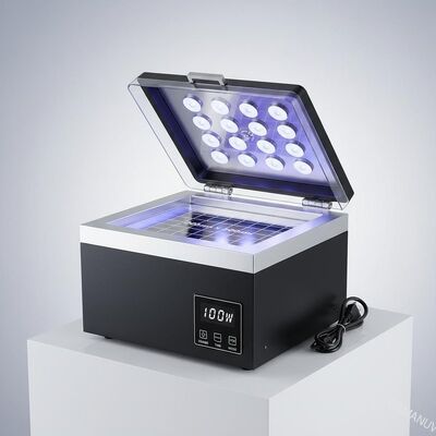 Machine de durcissement UV LED professionnelle et polyvalente de 100 W avec une zone de durcissement de 200 mm * 200 mm