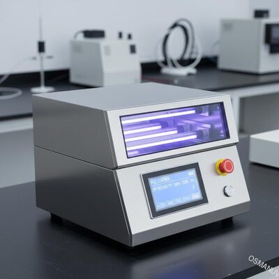 Machine de durcissement UV en acier inoxydable à commande PLC avec lampe UV de 365 nm pour alimentation AC220V 50HZ