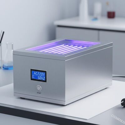 AC220V 50HZ Appareil de durcissement UV pour une zone de 300 mm * 400 mm avec une lampe de 365 nm