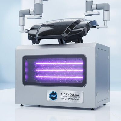 Machine de durcissement UV PLC Protection durable Peinture à base d'eau avec durée de vie de la lampe 8000h