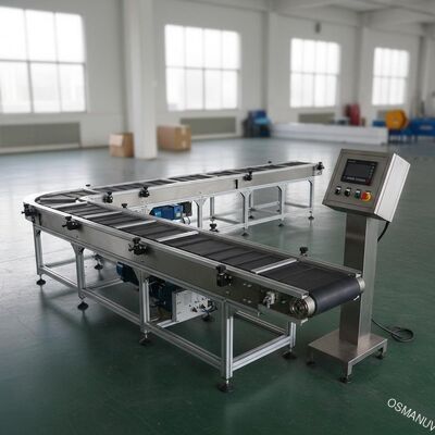 Système de convoyeur à bande de 50 kg/h avec régulation automatique de la vitesse